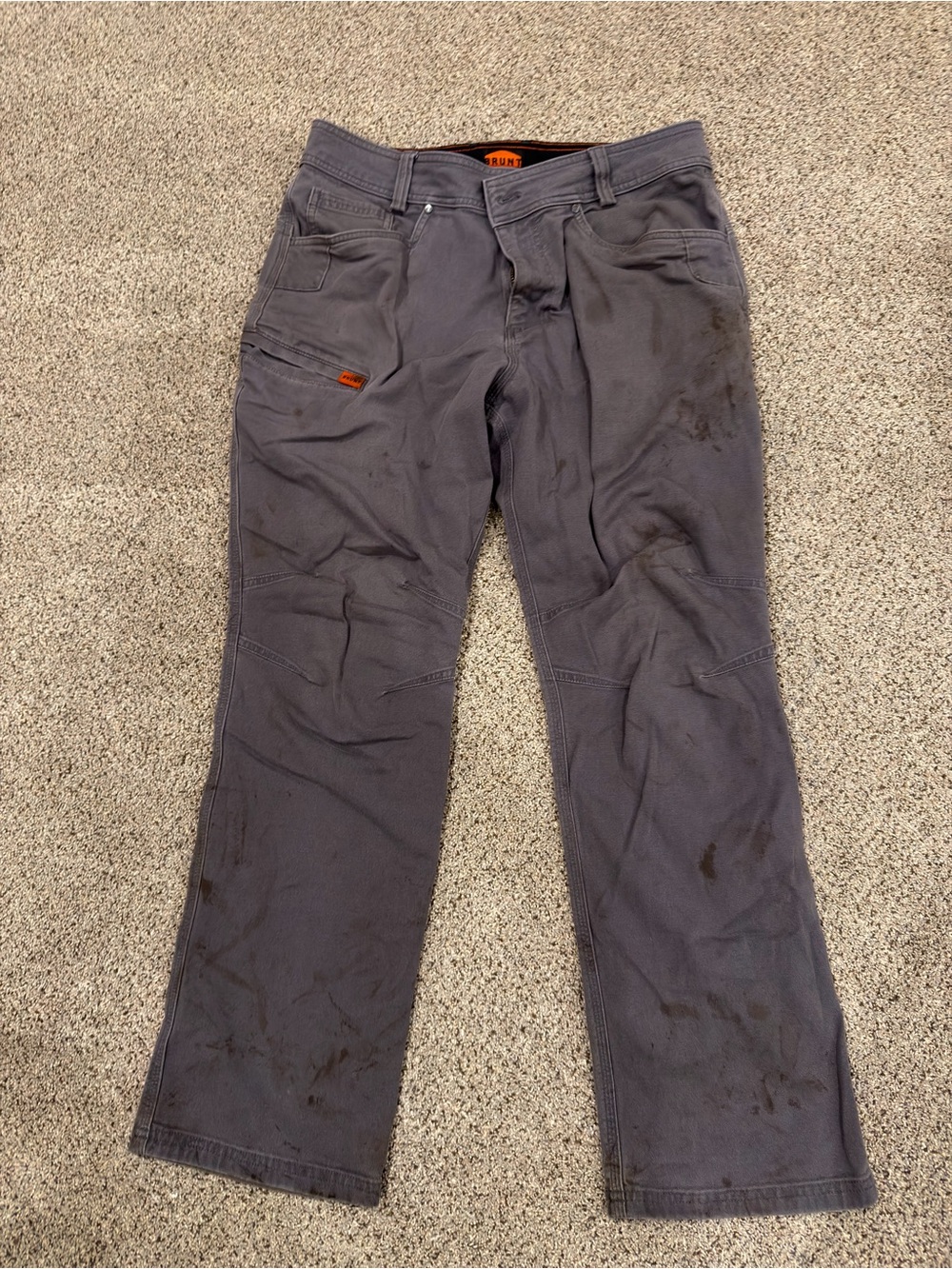 Brunt "The Torra Work Pant" Men's Cargo Utility - Picture 3 of 8